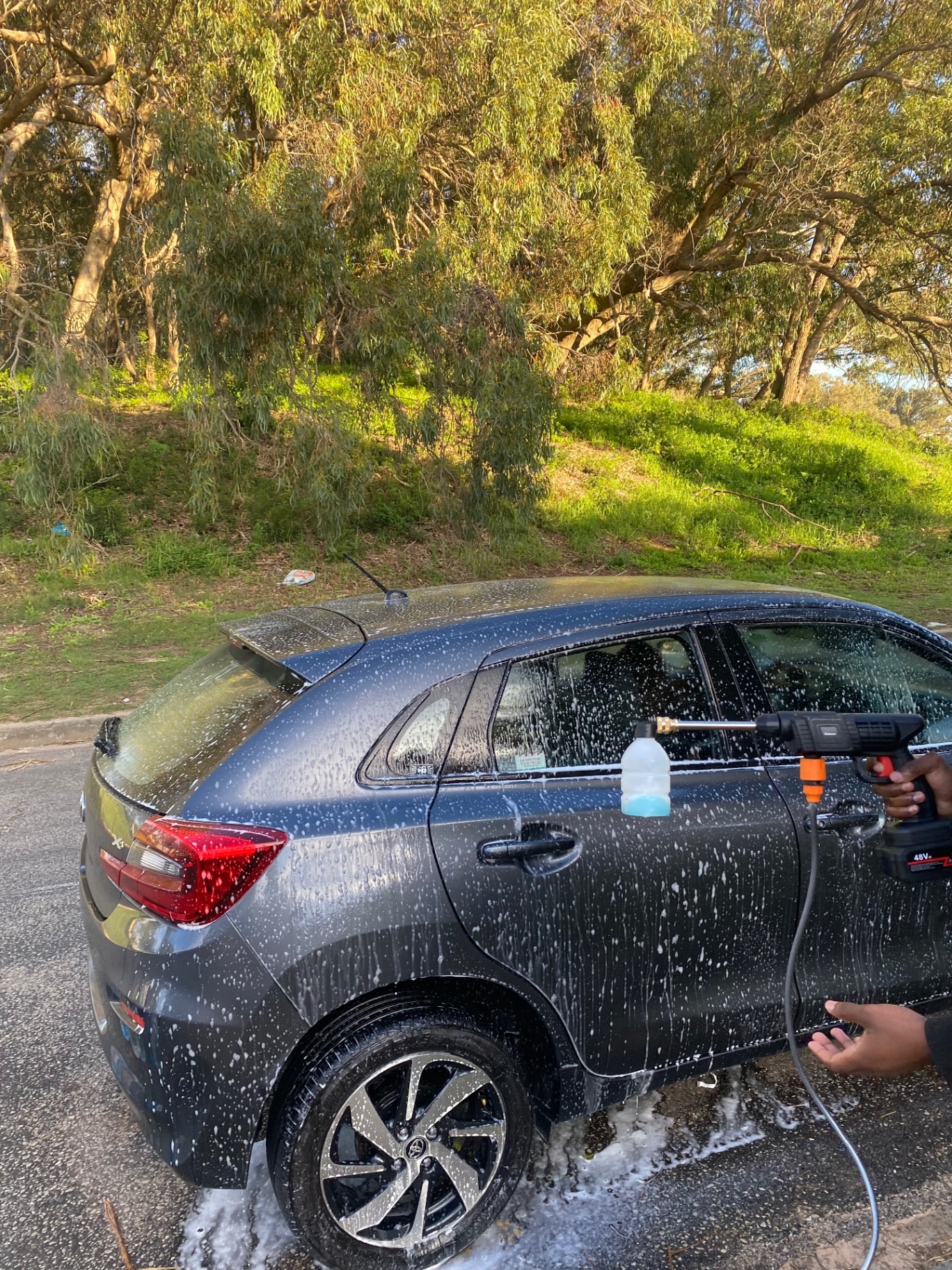 Side Panel Foam Wash