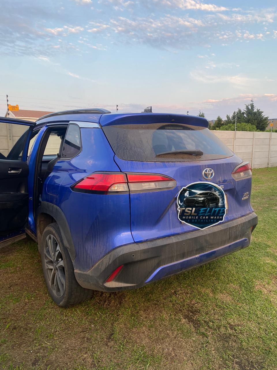 Toyota Corolla Cross — Pre-Wash Inspection
